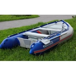 Надувная 6-ти местная ПВХ лодка KingFish HDS-360AL